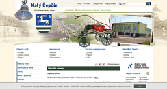 Desktop Screenshot of malycepcin.sk